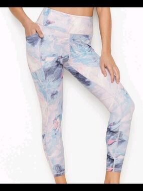 Victoria Secret Sport High Rise Pastel Marble Leggings